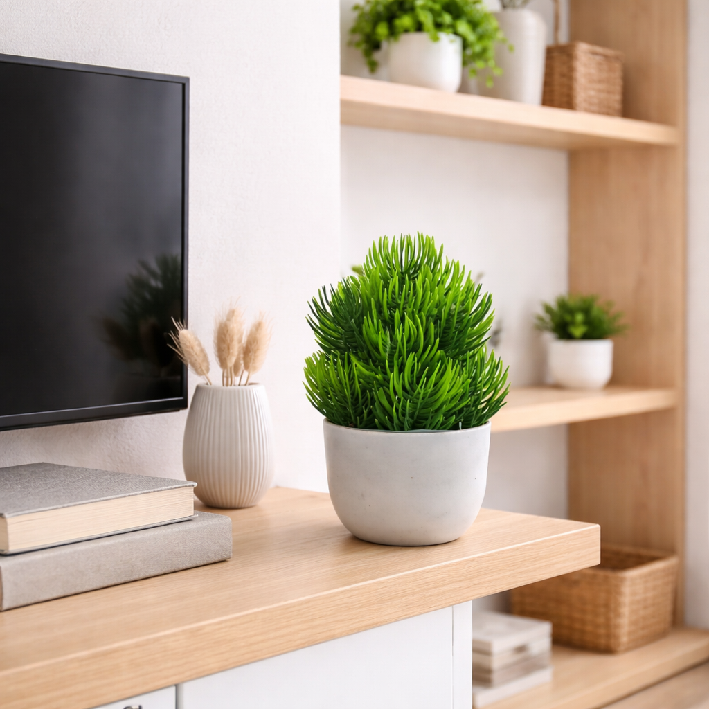 Artificial Plants In Green